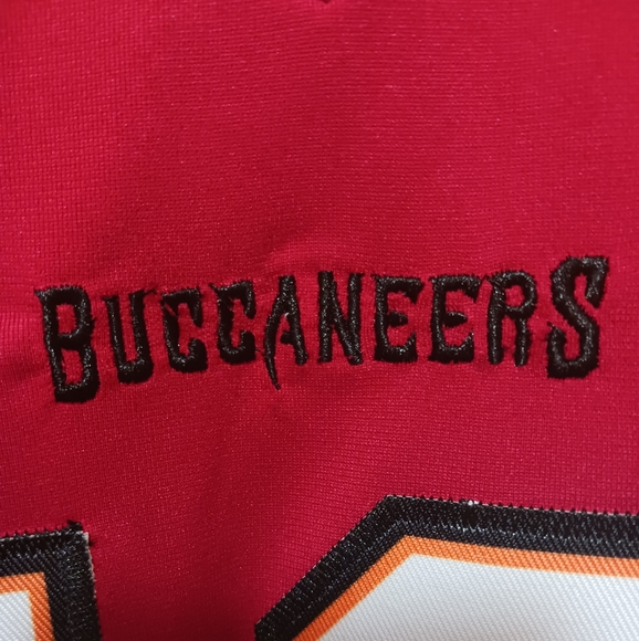 Tom Brady (Nike)-(Buccaneers)-(Jersey)-(Red)-(Used)-(+Free Item)-(XL)-$75.00 - Picture 10 of 10